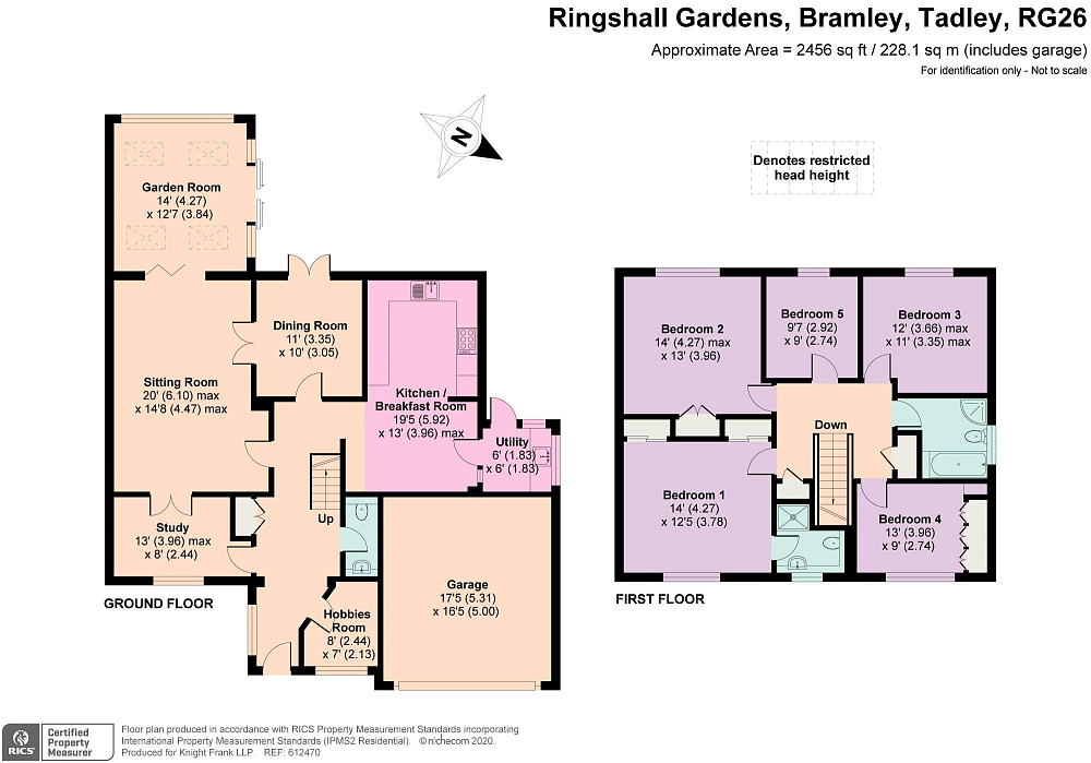 Вилла Ringshall Gardens, Bramley, Tadley, Hampshire RG26