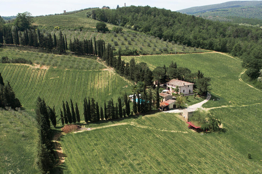 Ферма San Gimignano, Tuscany, Italy